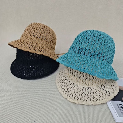 Plain Knit Cloche Hat