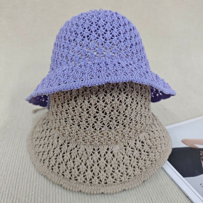 Plain Knit Cloche Hat