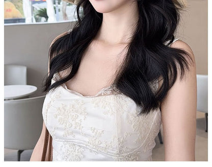 Plain Lettering Sun Hat