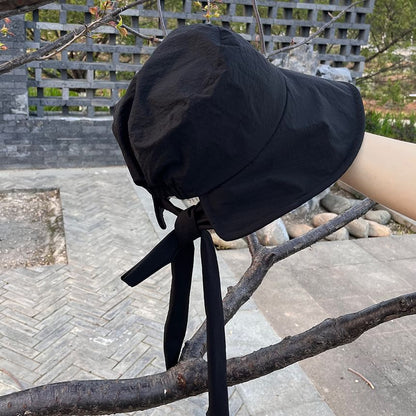 Plain Bow Bucket Hat