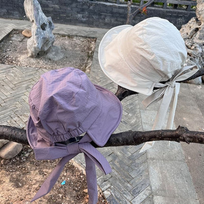 Plain Bow Bucket Hat