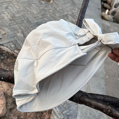 Plain Bow Bucket Hat