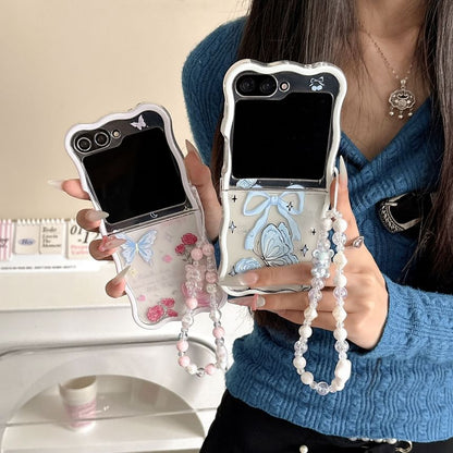 Rose Butterfly Phone Case / Strap / Set