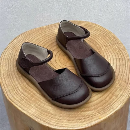 Platform Faux Leather D'Orsay Shoes