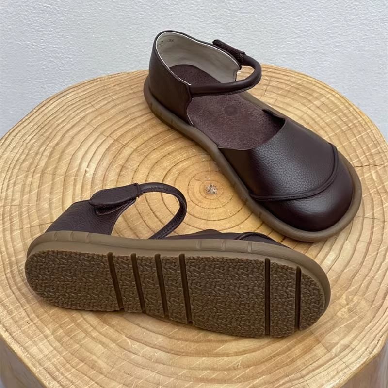 Platform Faux Leather D'Orsay Shoes