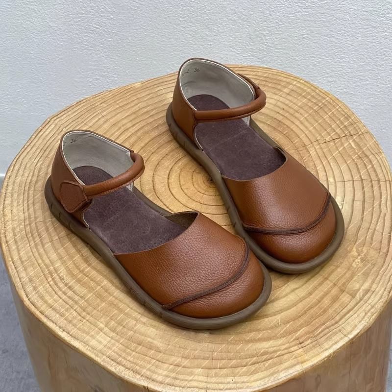 Platform Faux Leather D'Orsay Shoes