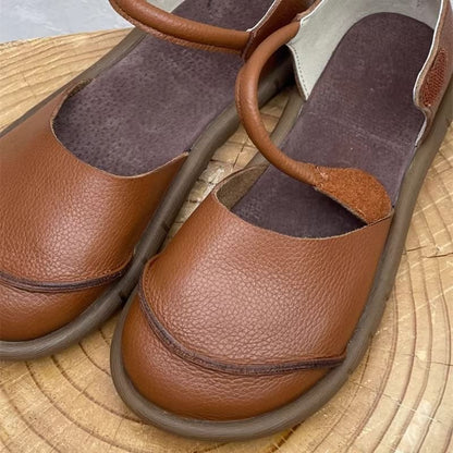 Platform Faux Leather D'Orsay Shoes