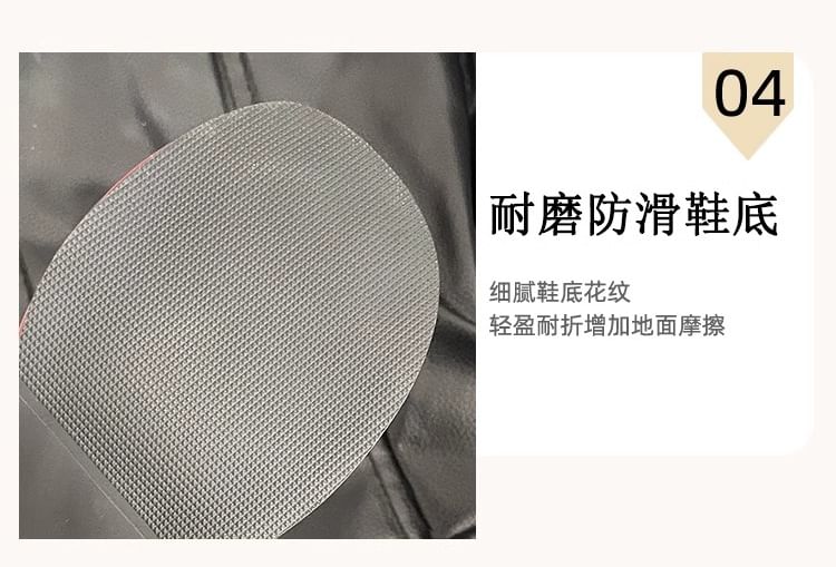 Bow Patent Leather Block Heel Mary Jane Mules