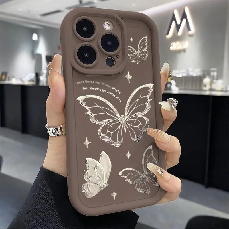 Butterfly Print Samsung Phone Case