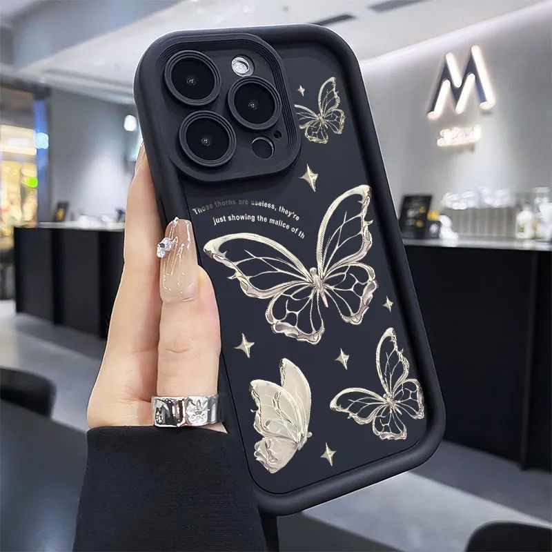 Butterfly Print Samsung Phone Case