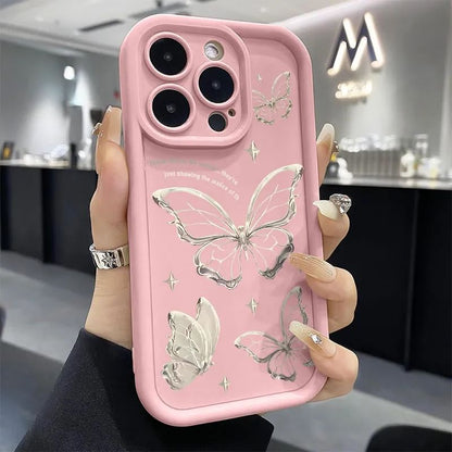 Butterfly Print Samsung Phone Case
