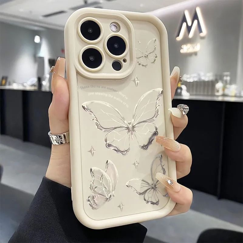 Butterfly Print Samsung Phone Case