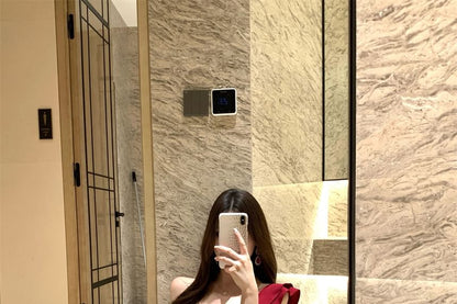 Trim Mermaid Panel Shoulder Gown Off Evening Ruffle