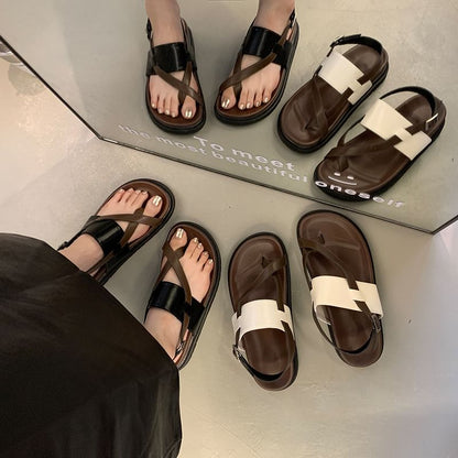 Thong Platform Sandals