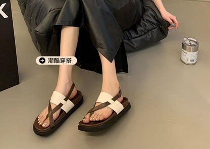 Thong Platform Sandals