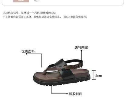 Thong Platform Sandals