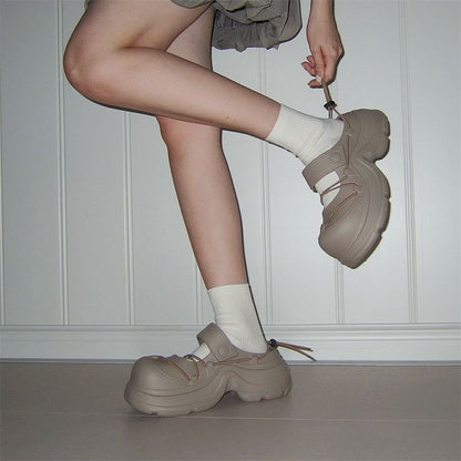 Platform Mary Jane Mules
