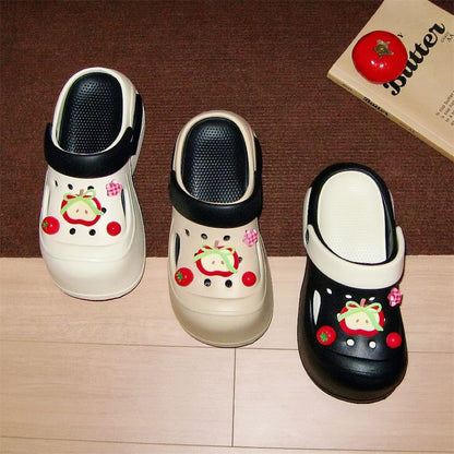 Platform Two Tone Sandals