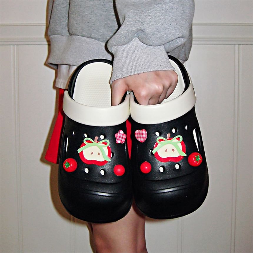 Platform Two Tone Sandals