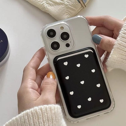 Magnetic (Compatible with MagSafe) Phone Case / Heart Card Holder / Set