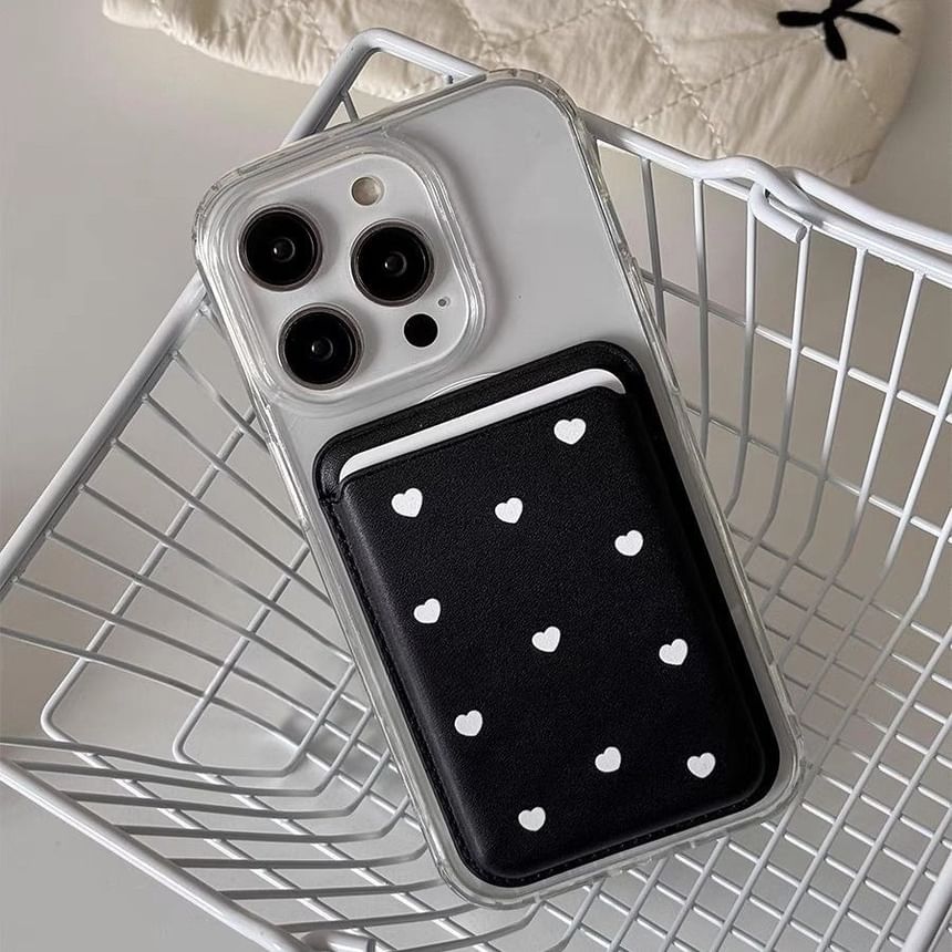 Magnetic (Compatible with MagSafe) Phone Case / Heart Card Holder / Set