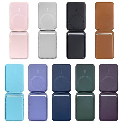 Plain Magnetic (Compatible with MagSafe) Card Holder with Stand