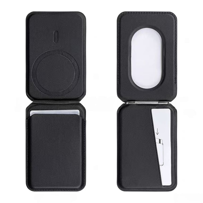 Plain Magnetic (Compatible with MagSafe) Card Holder with Stand