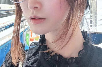 Oval Rhinestone Glasses / Sunglasses