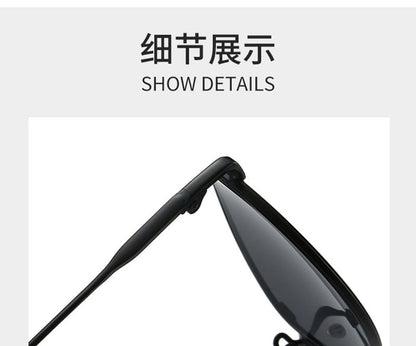 Oval Metal Frame Sunglasses