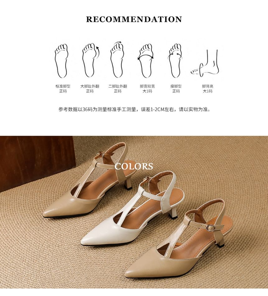 Pointy High Heel Sandals