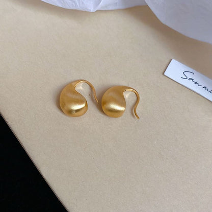 Droplet Hook Stud Earring