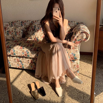 Toe Mules Square Faux Kitten Heel Leather