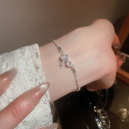 Faux Pearl Beaded Bracelet