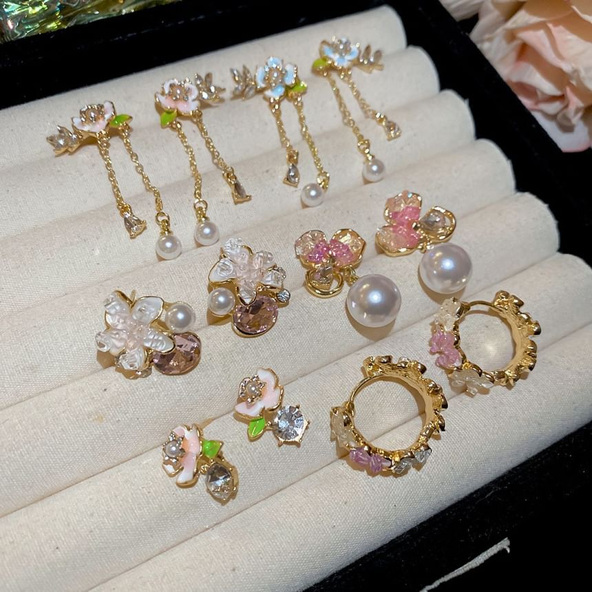 Faux Pearl Drop Earring (Various Designs)