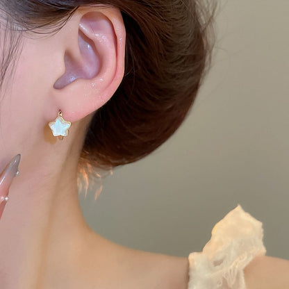 Star Hoop Earring