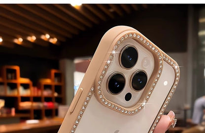 Case iPhone Transparent Rhinestone