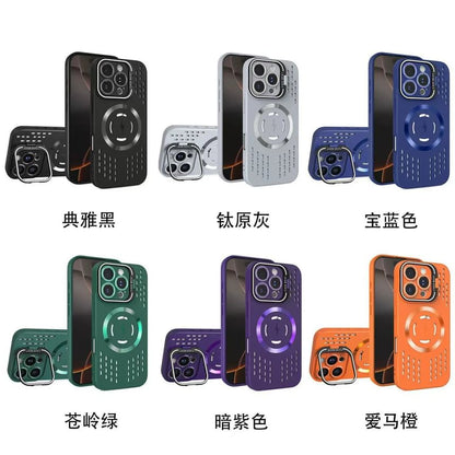 with (Compatible Case iPhone Magnetic Perforated MagSafe)