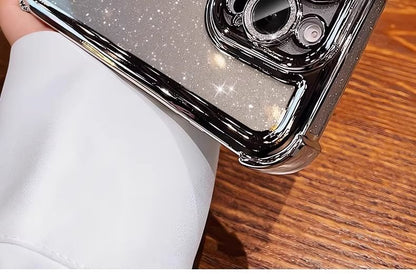 Case Transparent Glitter iPhone
