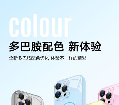 iPhone MagSafe) with Case Magnetic Glitter (Compatible