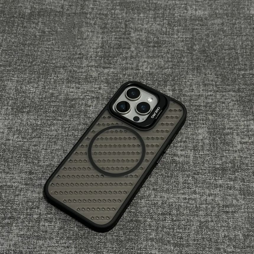 Perforated (Compatible MagSafe) Magnetic iPhone with Case