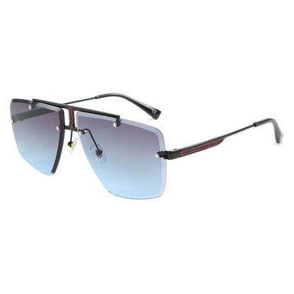 Ombre Square Frame Sunglasses