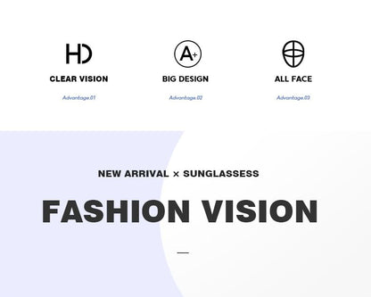 Ombre Rimless Sunglasses