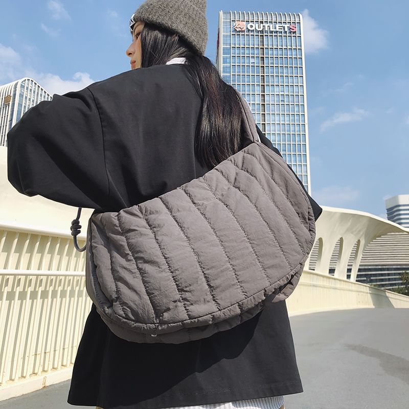 Bag Plain Quilted Crossbody