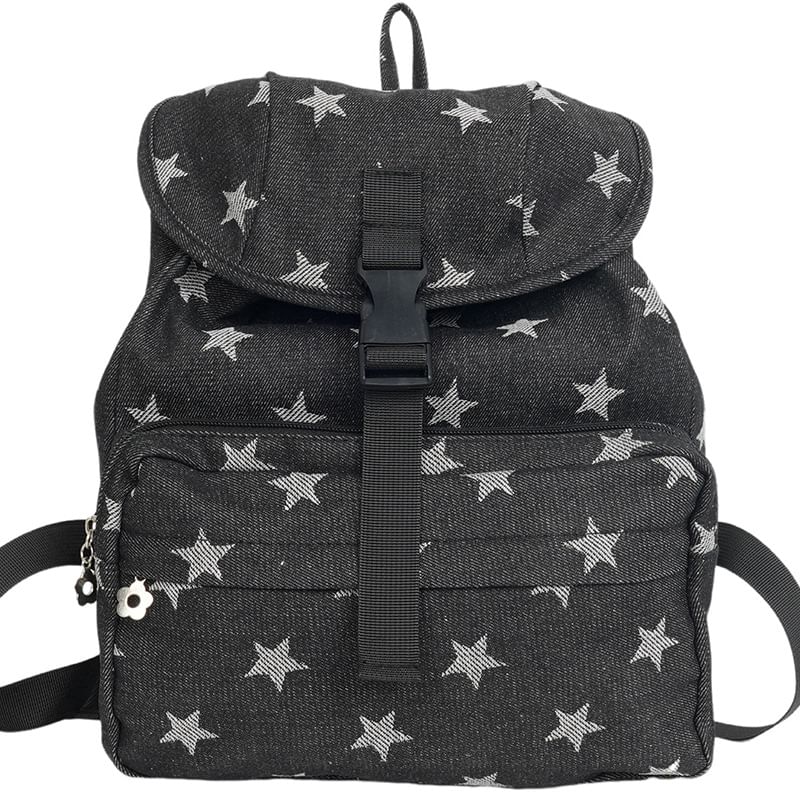 Backpack Star Print Flap