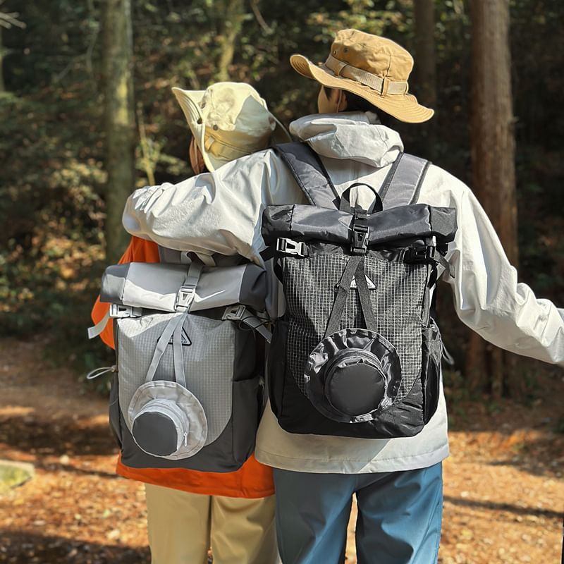 Bag Crossbody Tone Backpack Flap Two /