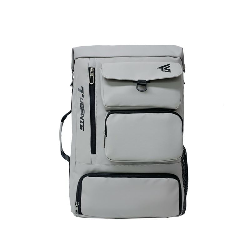 Lettering Zip Backpack