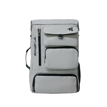 Lettering Zip Backpack