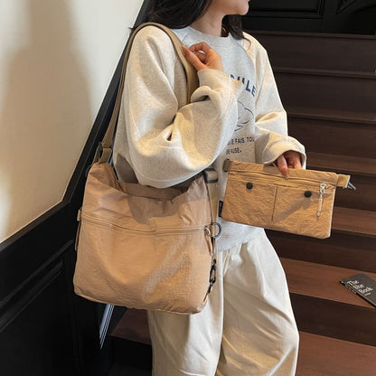 Zip Crossbody Bag Plain