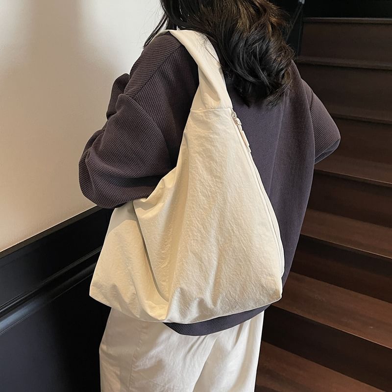 Bag Zip Plain Shoulder