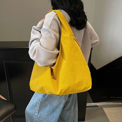 Bag Zip Plain Shoulder